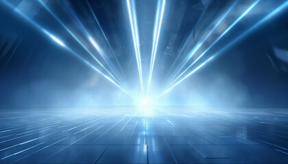 Fototapeta premium rays of light generating by AI technology