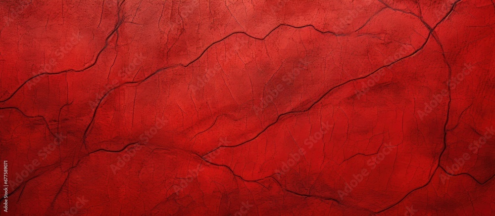 Aufkleber the abstract grunge wallpaper features a vibrant red background with an intricate pattern of lines r