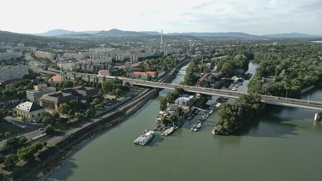 Budapest's Heartbeat: The Pulse of Arpad Bridge and Danube