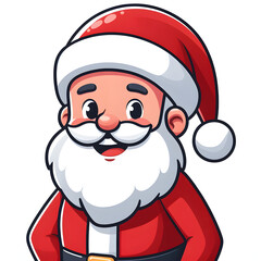 santa claus with a bag