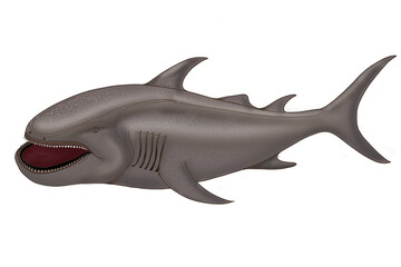 Megachasma pelagios, Megamouth shark, Shark Chordata, cartilaginous fish, Strange species under the sea
