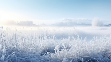 nature ice hoarfrost scene frosty illustration landscape snow, environment frost, morning rural...