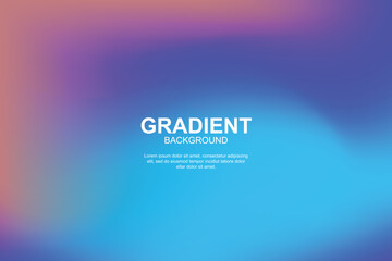 Obraz premium Bright color gradient background