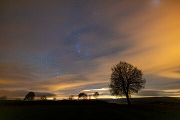 The Sky during the night