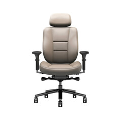 Obraz premium Ergonomic Chair isolated on transparent background