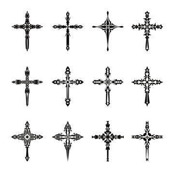 set of celtic cross