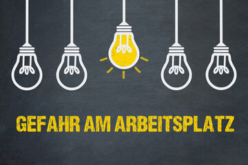 Gefahr am Arbeitsplatz