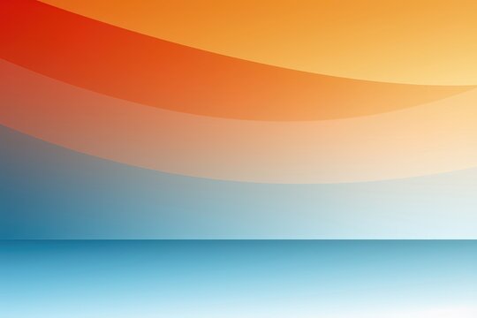 In a visually dynamic composition, a seamless color gradient blends with bold lines, creating an abstract background that exudes a sense of movement and vibrant energy. Illustration