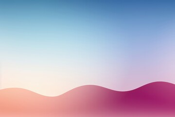 A seamless color gradient gently envelops the rhythmic pattern of a gentle wave, creating an abstract background that conveys serenity and subtle movement. Illustration