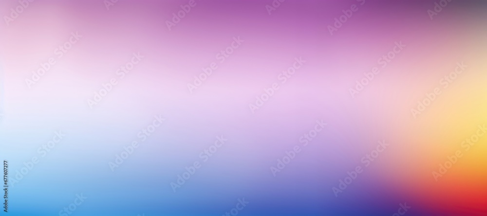 Wall mural in a wide-format composition, a seamless color gradient shapes a visually captivating abstract backg