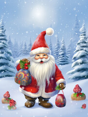 Weihnachtsmanns, 
Santa Claus