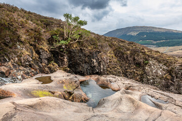 Fairy pools view, Scotland, Isle of Skye