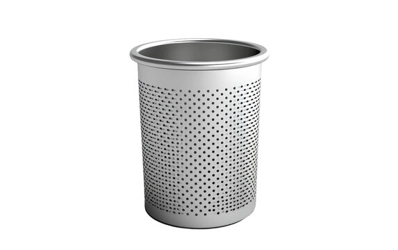 Garbage Can On Transparent Background