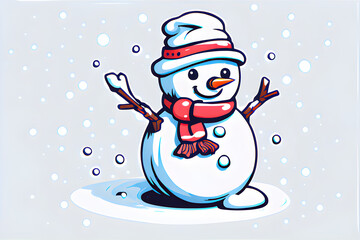  the snowman generative AI