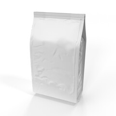 Package Mockup For Coffee or Candy. 3d render illustration
