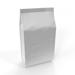 Package Mockup For Coffee or Candy. 3d render illustration