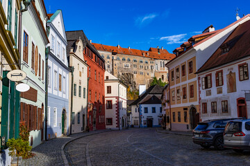 Old Street with late-gothic and renaissance buildings.