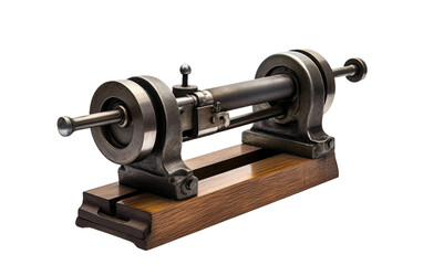 Lathe Carriage Stop On Transparent Background