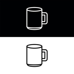 Mug Icon Vector Design Template