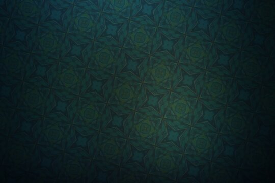 Background material wallpaper, Oriental patterns, patterns, patterns, patterns, © Picasso