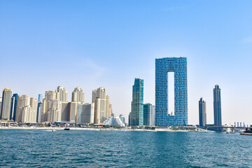 Fototapeta na wymiar UAE. Dubai. Dubai Marina