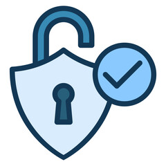 Security Blue Icon