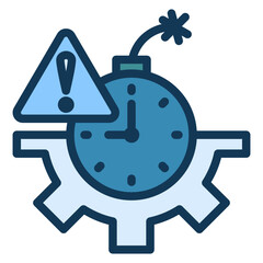 Mitigation Blue Icon