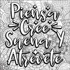 motivational quotes coloring pages design. yourself words coloring book pages design.  Adult Coloring page design, anxiety relief coloring book for adults.