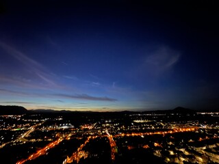 Fototapeta premium Night city 