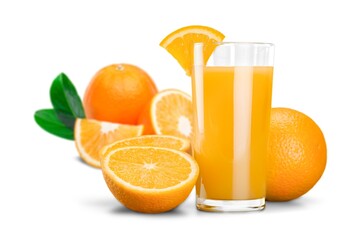 Fresh tasty juicy orange fruits