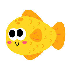 fish Cartoon icon.