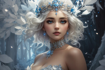 Fototapeta premium portrait of a woman