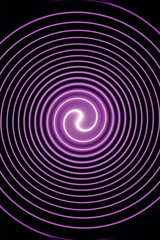 Abstract neon background with purple glow lines