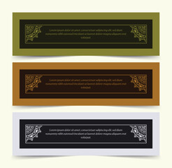 colorful pattern style greeting card