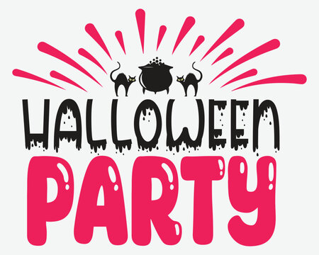 Halloween Party SVG Baby T-Shirt Gift