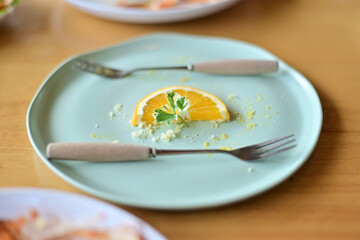 Orange Cake, food design for Chinese New Year, birthdays, important occasions and Valentine's Day. Sweets, snacks and food concept