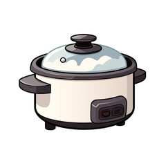 cooker isolated on white background