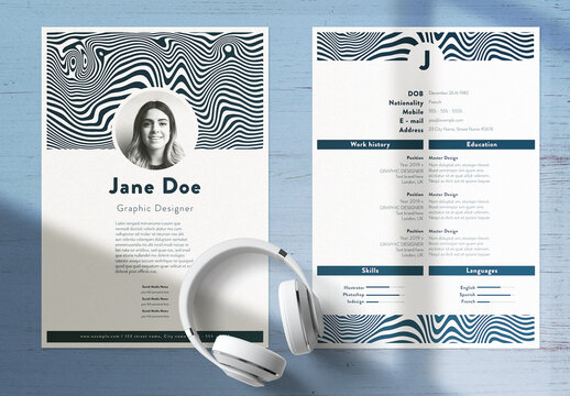 Professional Curriculum Vitae Layout