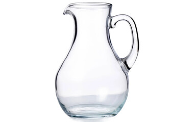 Clear Glass Pitcher On Transparent PNG