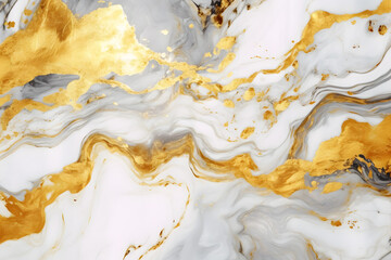 White and gold colors marble wallpaper background