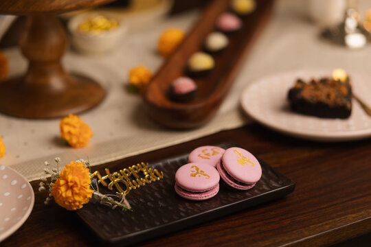 Diwali and New Year Decoration ideas with food and flowers