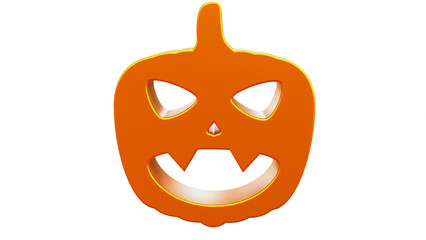 halloween pumpkin isolated,  pumpkin isolated 3d render
