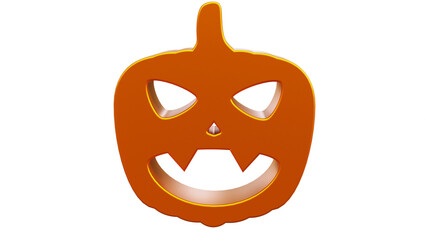 halloween pumpkin isolated,  pumpkin isolated 3d render