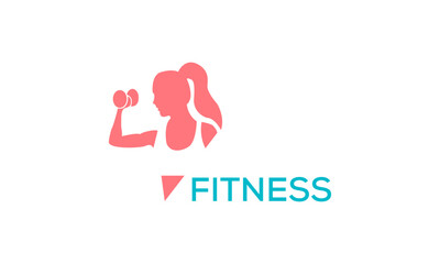 set of abstract fitness love logo. kettlebell combined dumbbell and heart logo design.
