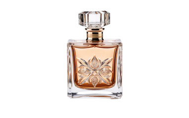 Perfume Elegance On Transparent Background