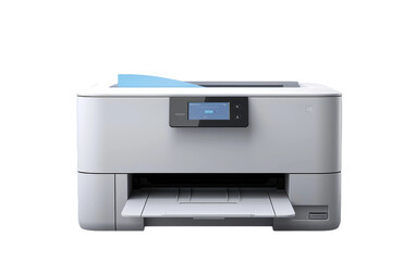 Printer On Transparent Background