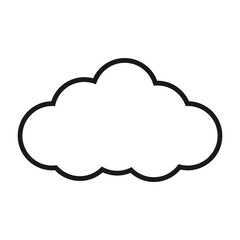 Cloud Line Icon