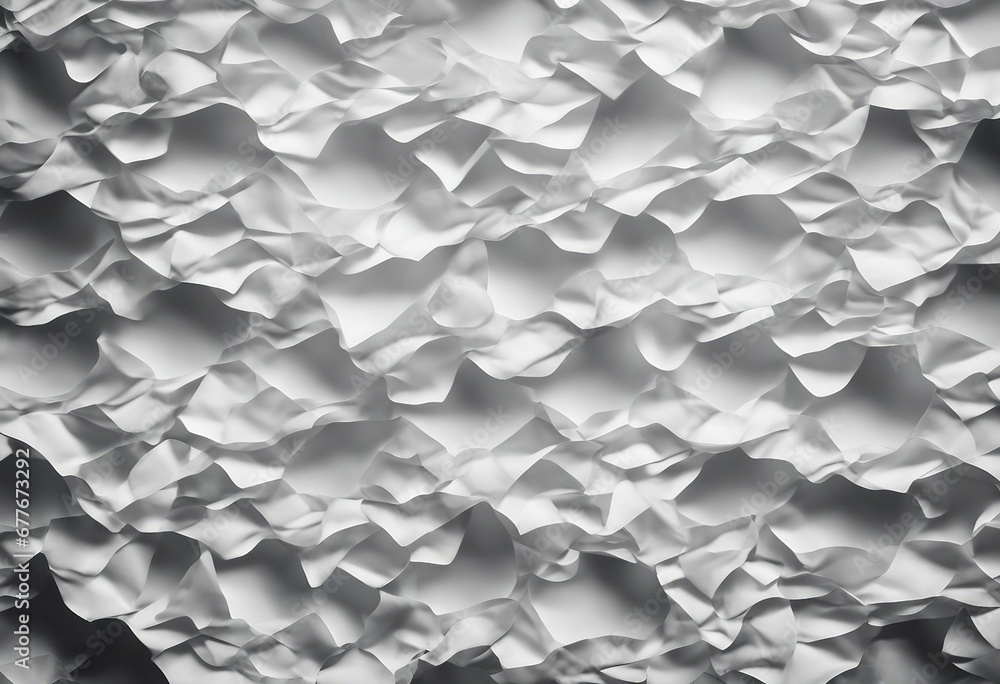 Poster white crumpled paper background texture pattern overlay