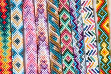 Bracelet brésiliens - bracelets d'amitié colorés - artisanat