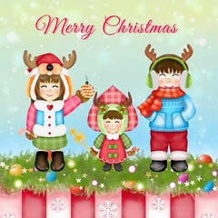 christmas greeting card
